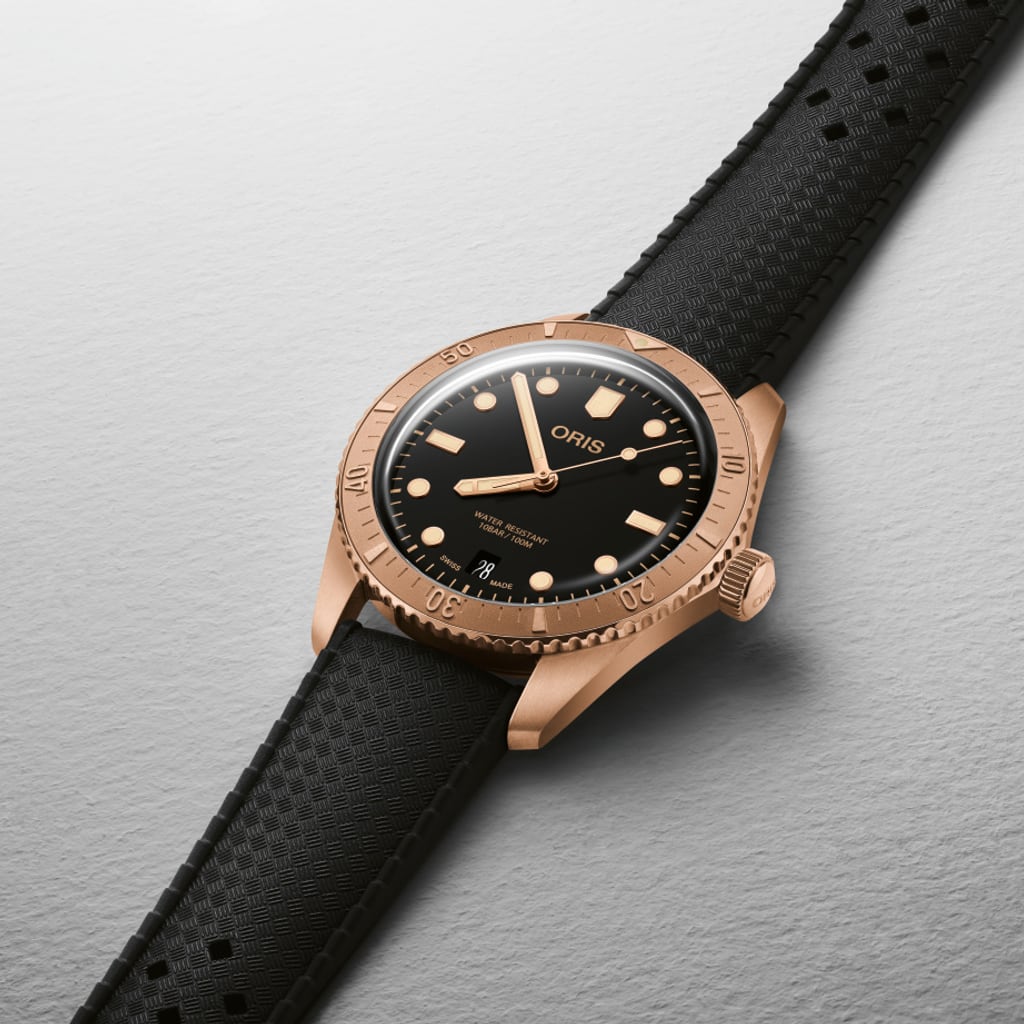 Oris Divers Sixty‑Five Date Automatic 01 733 7771 3154-07 4 19 18BR