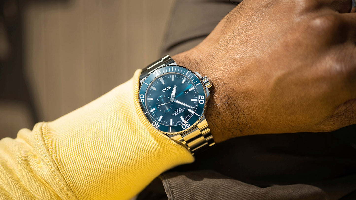 Aquis Small Second, Date 01 743 7733 4155-07 8 24 05PEB