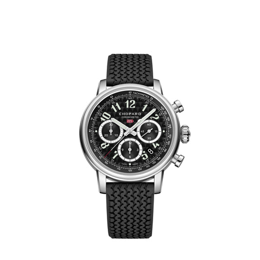 MILLE MIGLIA CLASSIC CHRONOGRAPH 40.5 MM, AUTOMATIC, CHOPARD LUCENT STEEL 168619-300