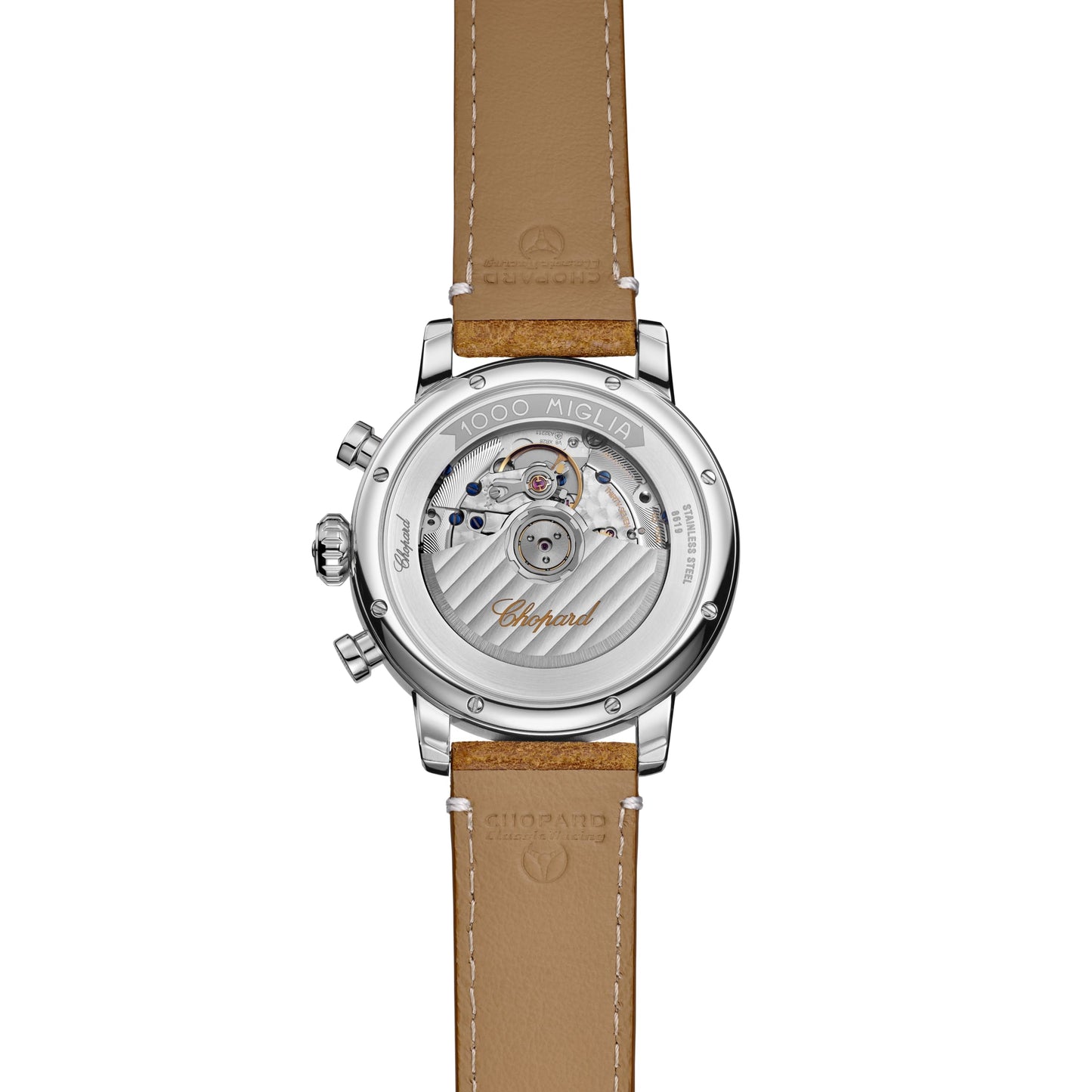 MILLE MIGLIA CLASSIC CHRONOGRAPH 40.5 MM, AUTOMATIC, CHOPARD LUCENT STEEL 168619-3003