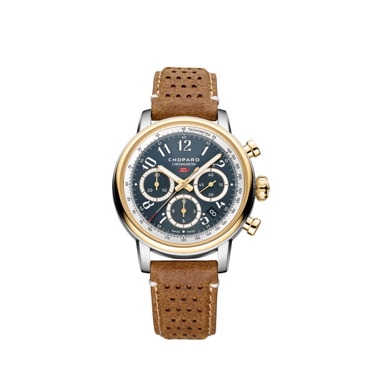 MILLE MIGLIA CLASSIC CHRONOGRAPH 40.5 MM, AUTOMATIC, ETHICAL YELLOW GOLD, LUCENT STEEL 168619-4001