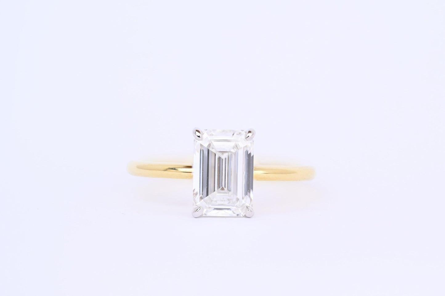 2.01ct Emerald Cut F VS2