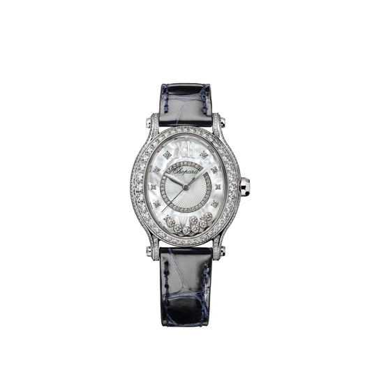 Happy Sport 29 X 31 Mm, Automatic, Ethical White Gold, Diamonds 275372-1001