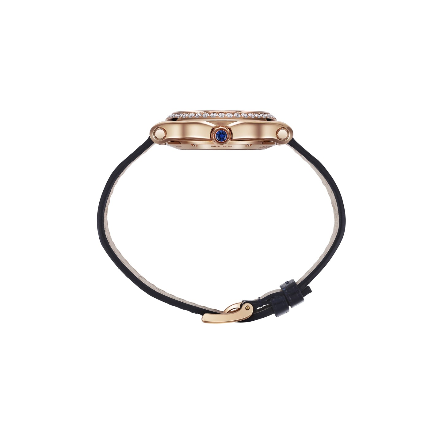 HAPPY SPORT 33 MM, AUTOMATIC, ETHICAL ROSE GOLD, DIAMONDS 275378-5003