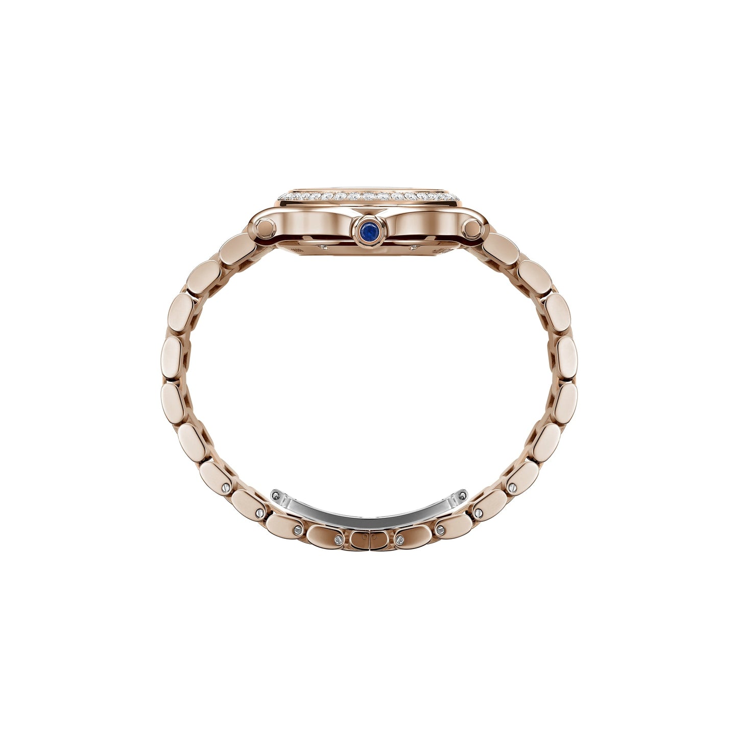 HAPPY SPORT 33 MM, AUTOMATIC, ETHICAL ROSE GOLD, DIAMONDS 275378-5004