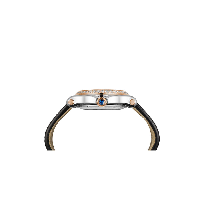 HAPPY SPORT 36 MM, AUTOMATIC, ETHICAL ROSE GOLD, LUCENT STEEL™, DIAMONDS 278559-6003