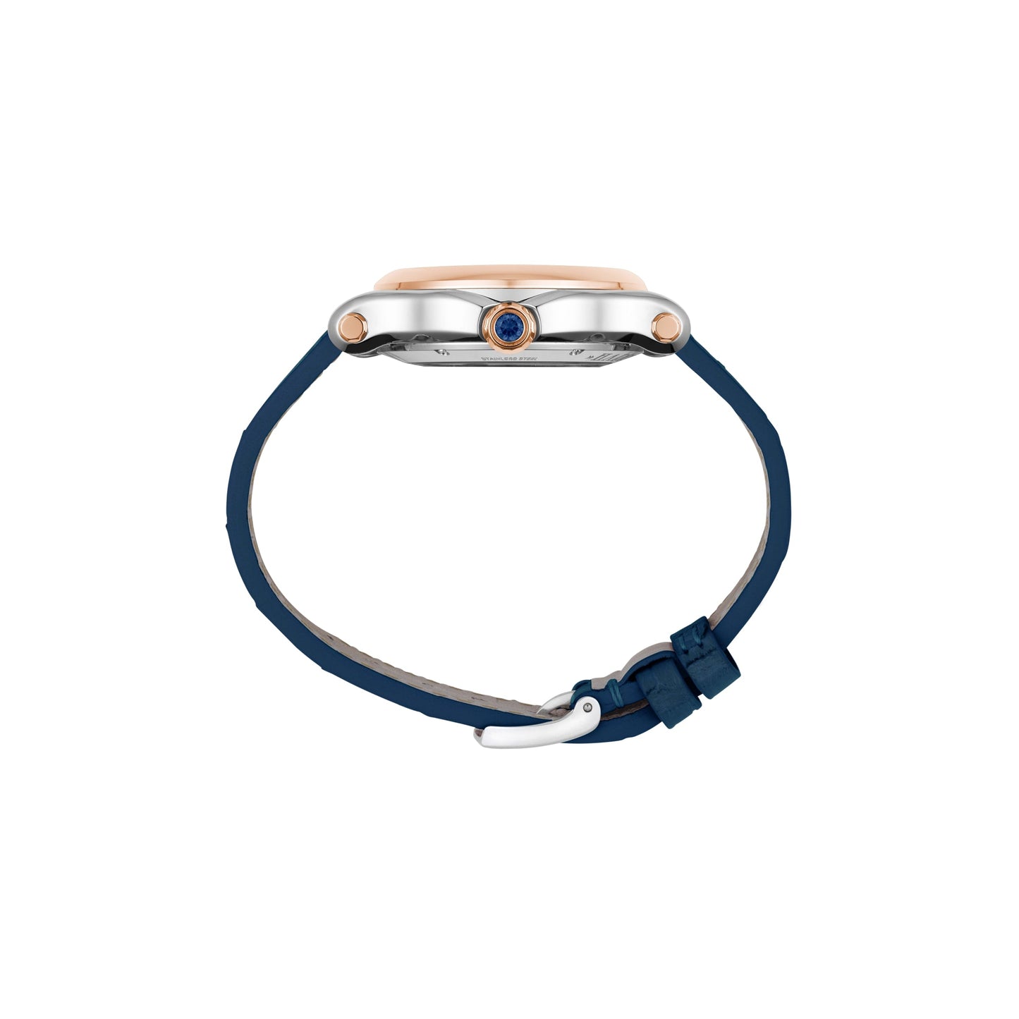 HAPPY SPORT 36 MM, AUTOMATIC, ETHICAL ROSE GOLD, LUCENT STEEL™, DIAMONDS 278578-6003