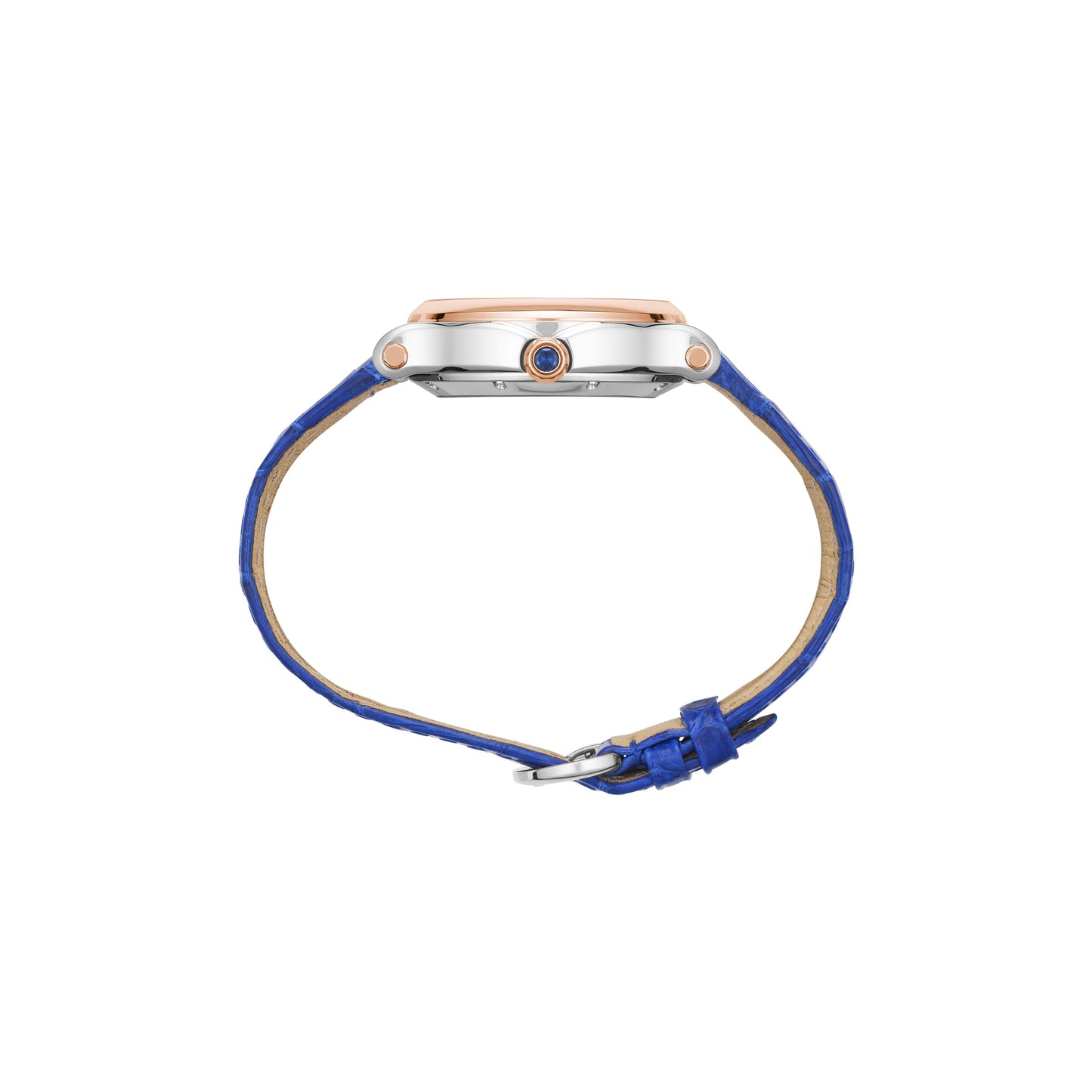 HAPPY SPORT 29 X 31 MM, AUTOMATIC, ETHICAL ROSE GOLD, LUCENT STEEL™, DIAMONDS 278602-6001