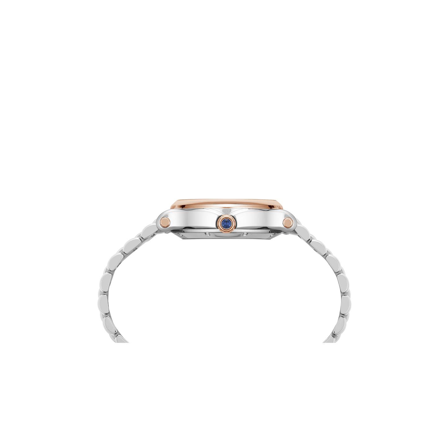 HAPPY SPORT 29 X 31 MM, AUTOMATIC, ETHICAL ROSE GOLD, LUCENT STEEL™, DIAMONDS 278602-6002