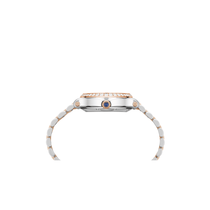 HAPPY SPORT 29 X 31 MM, AUTOMATIC, ETHICAL ROSE GOLD, LUCENT STEEL™, DIAMONDS 278602-6004