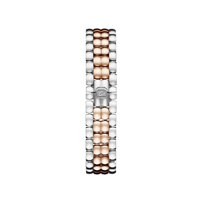HAPPY SPORT 29 X 31 MM, AUTOMATIC, ETHICAL ROSE GOLD, LUCENT STEEL™, DIAMONDS 278602-6004