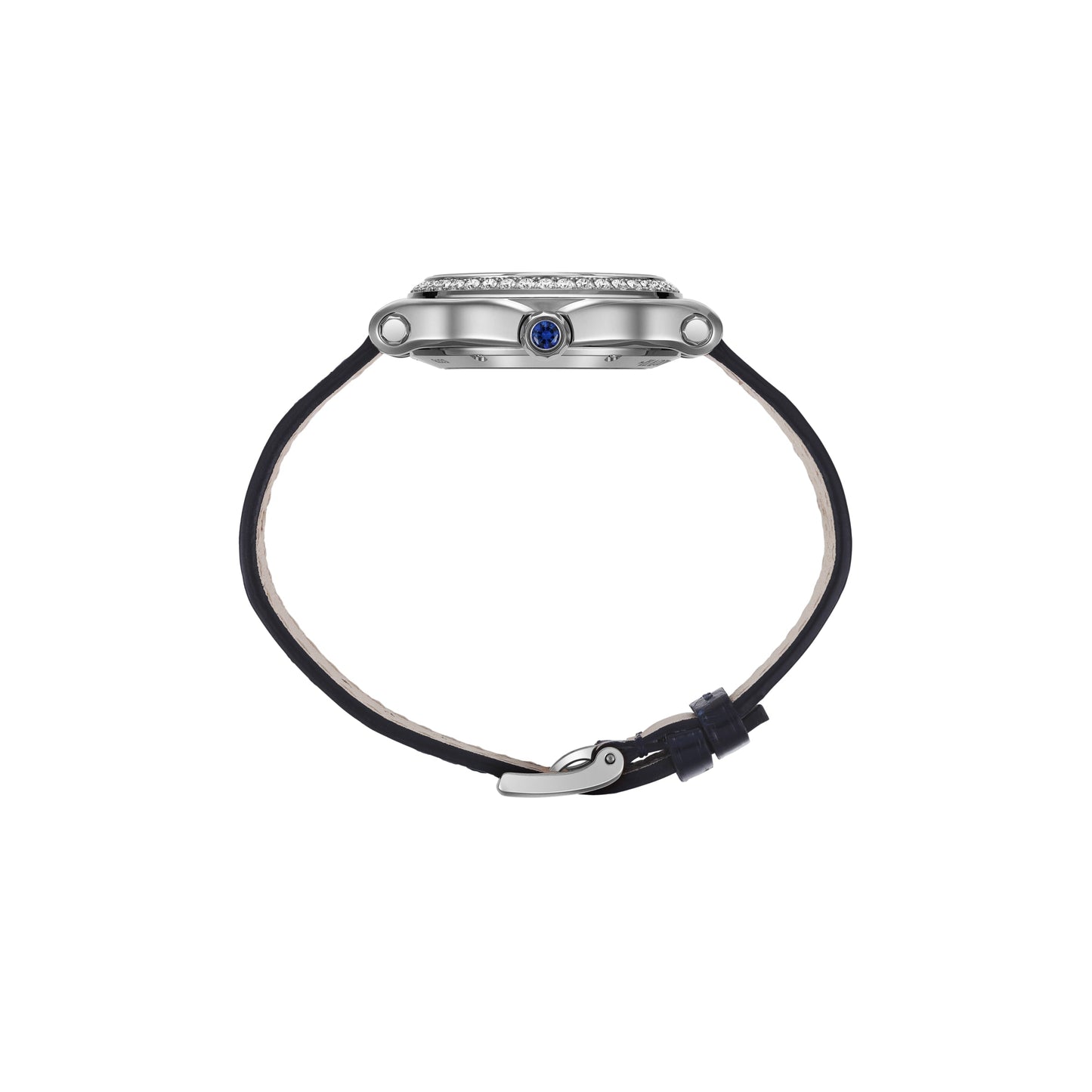 HAPPY SPORT 33 MM, AUTOMATIC, LUCENT STEEL™, DIAMONDS 278608-3003