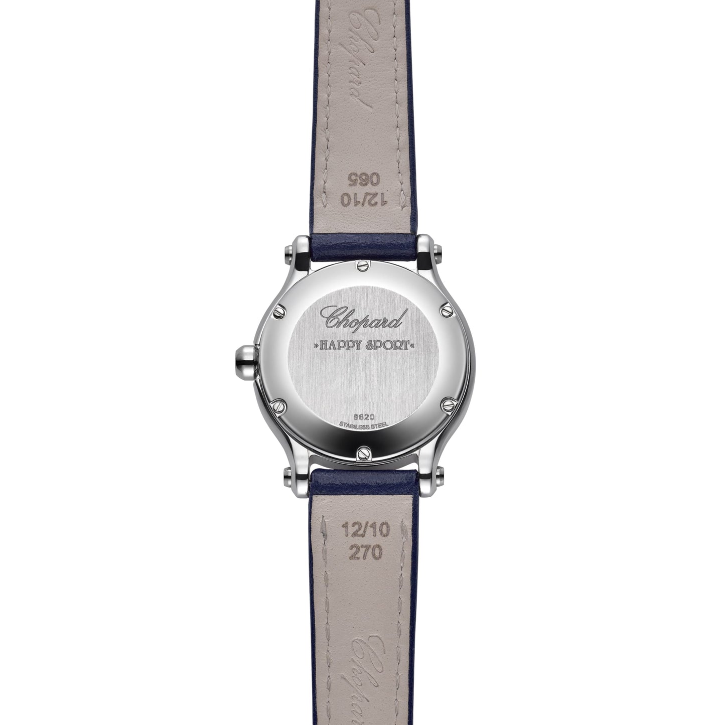 HAPPY SPORT 25 MM, QUARTZ, LUCENT STEEL™, DIAMONDS 278620-3001
