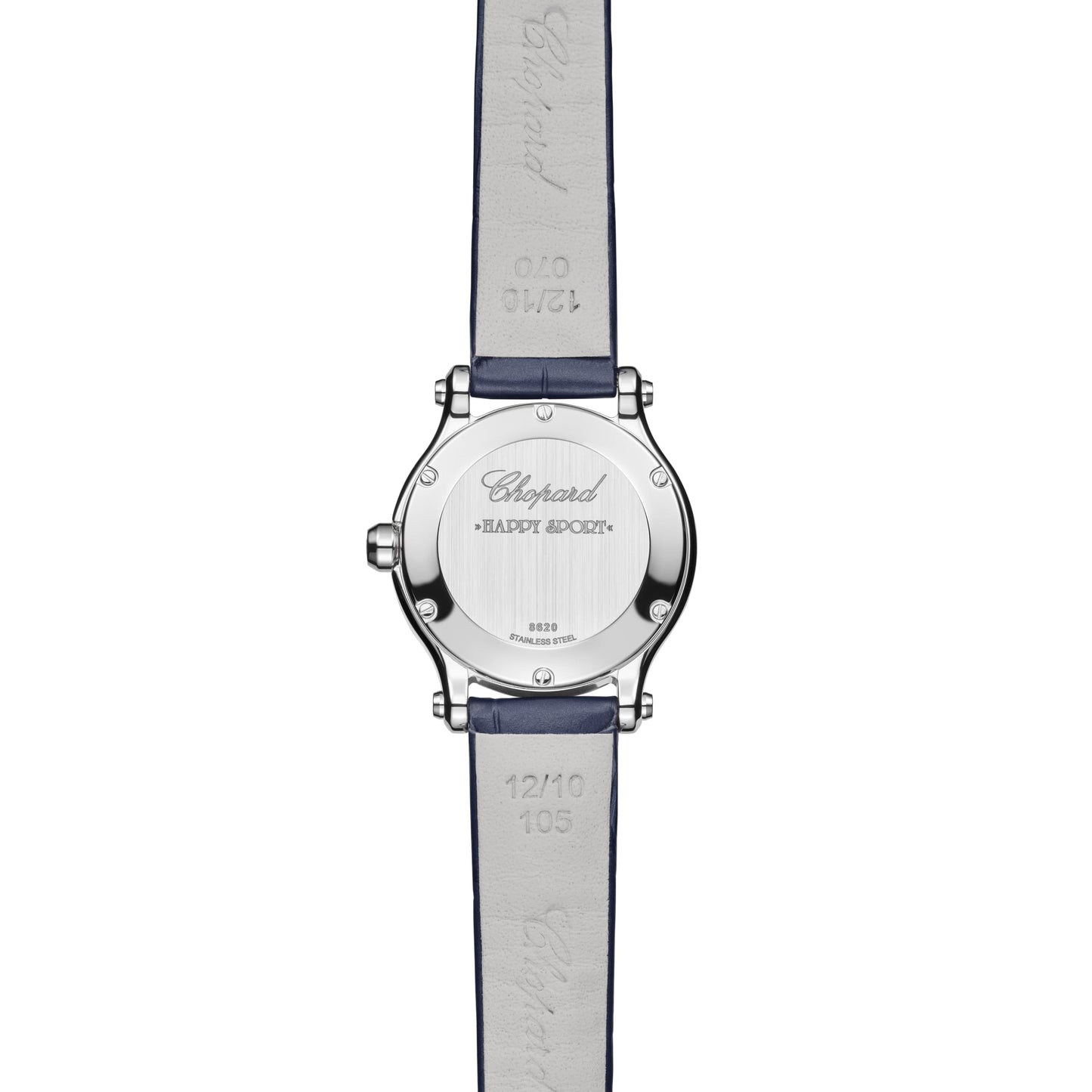 HAPPY SPORT 25 MM, QUARTZ, LUCENT STEEL™, DIAMONDS 278620-3002