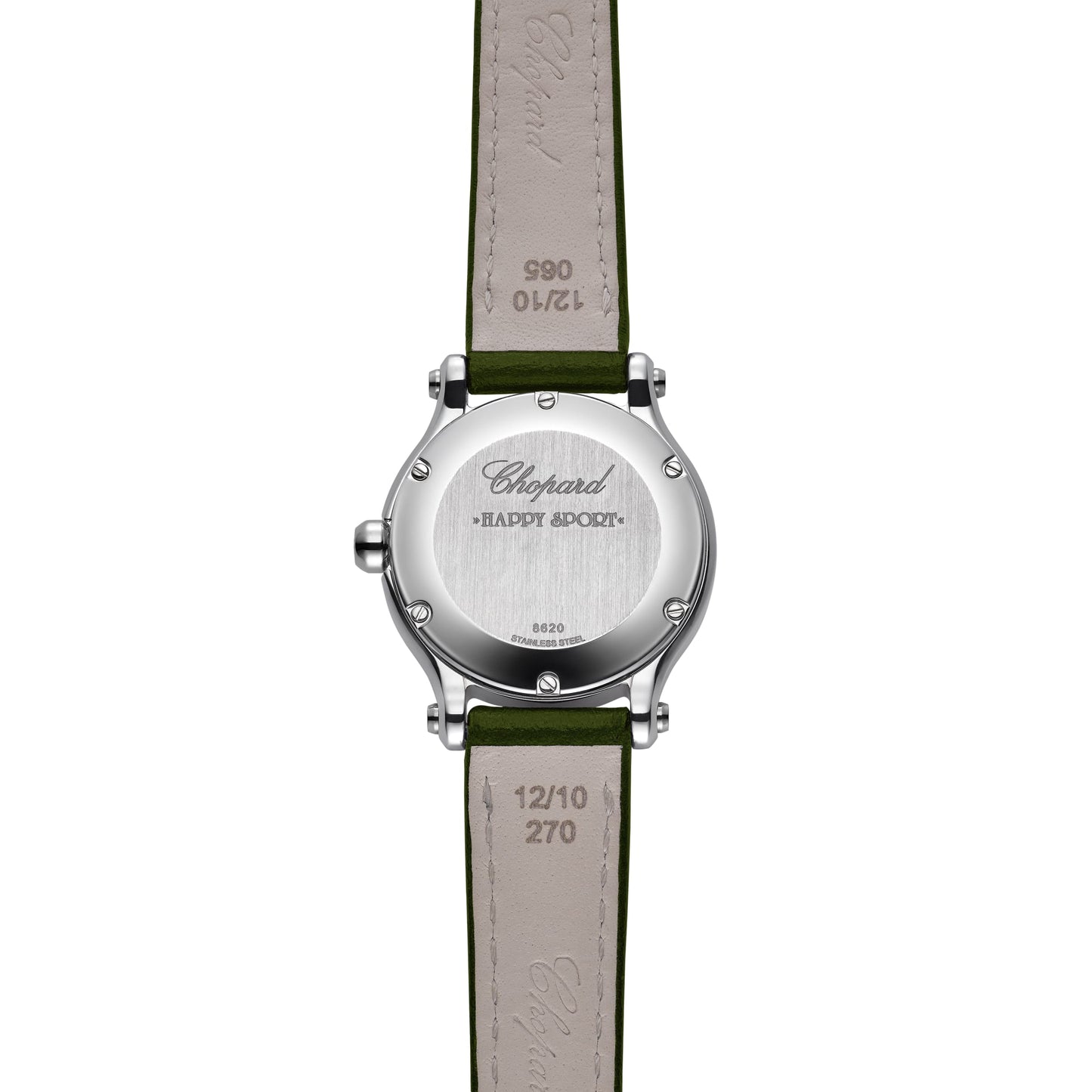 HAPPY SPORT 25 MM, QUARTZ, LUCENT STEEL™, DIAMONDS 278620-3005