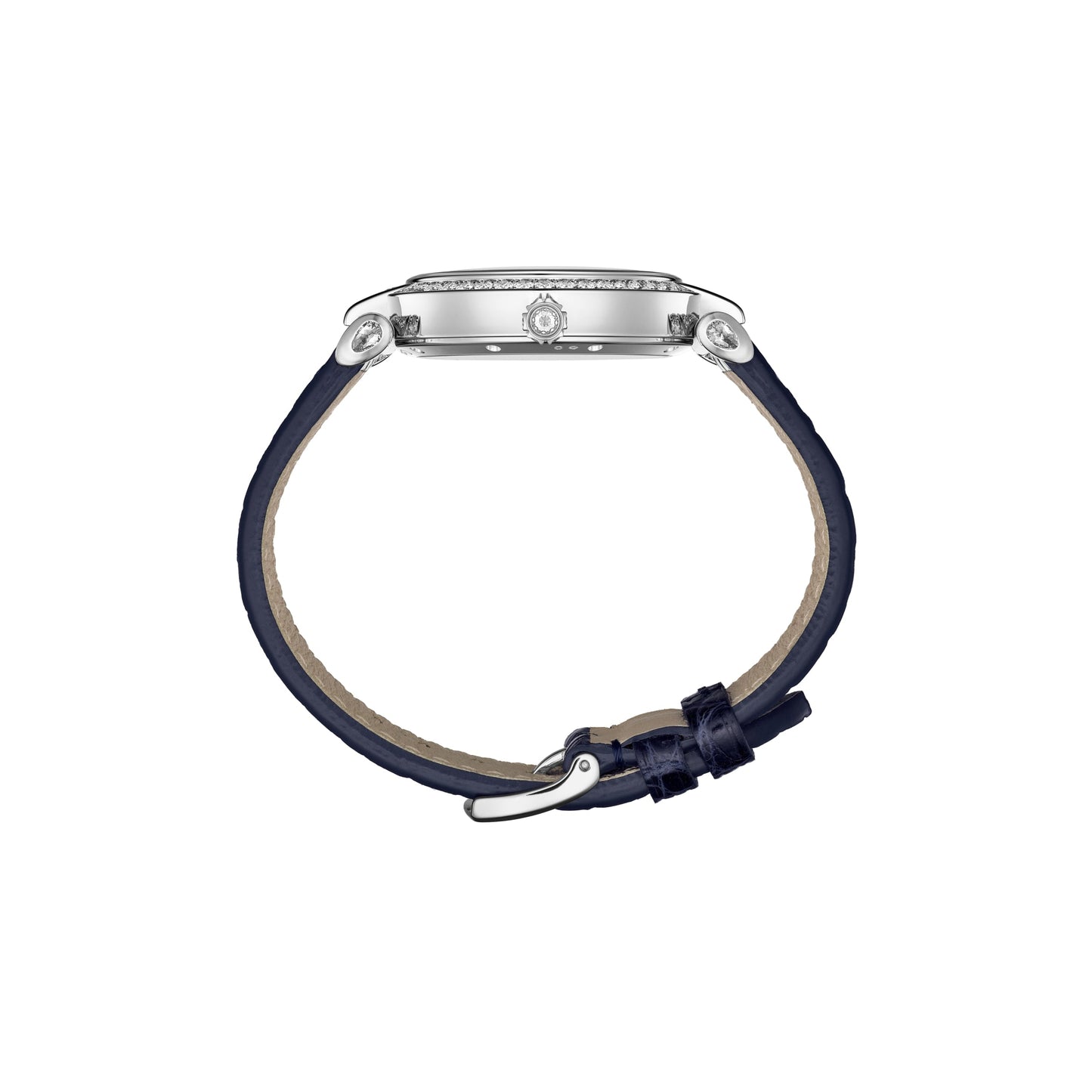 IMPERIALE MOONPHASE 36 MM, AUTOMATIC, ETHICAL WHITE GOLD, DIAMONDS 384246-1002