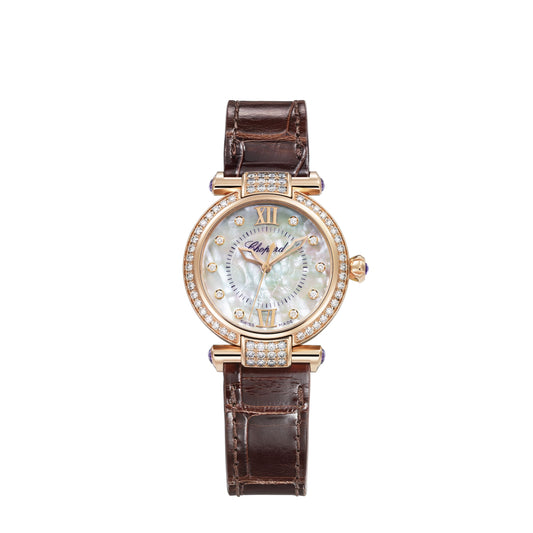 IMPERIALE 29 MM, AUTOMATIC, ETHICAL ROSE GOLD, DIAMONDS 384319-5010