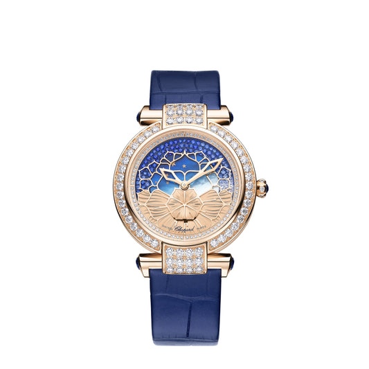 IMPERIALE DAY & NIGHT 36 MM, AUTOMATIC, ETHICAL ROSE GOLD, DIAMONDS, SAPPHIRES 385388-5001