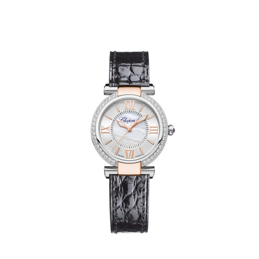 IMPERIALE 29 MM, AUTOMATIC, ETHICAL ROSE GOLD, LUCENT STEEL™, DIAMONDS 388563-6007