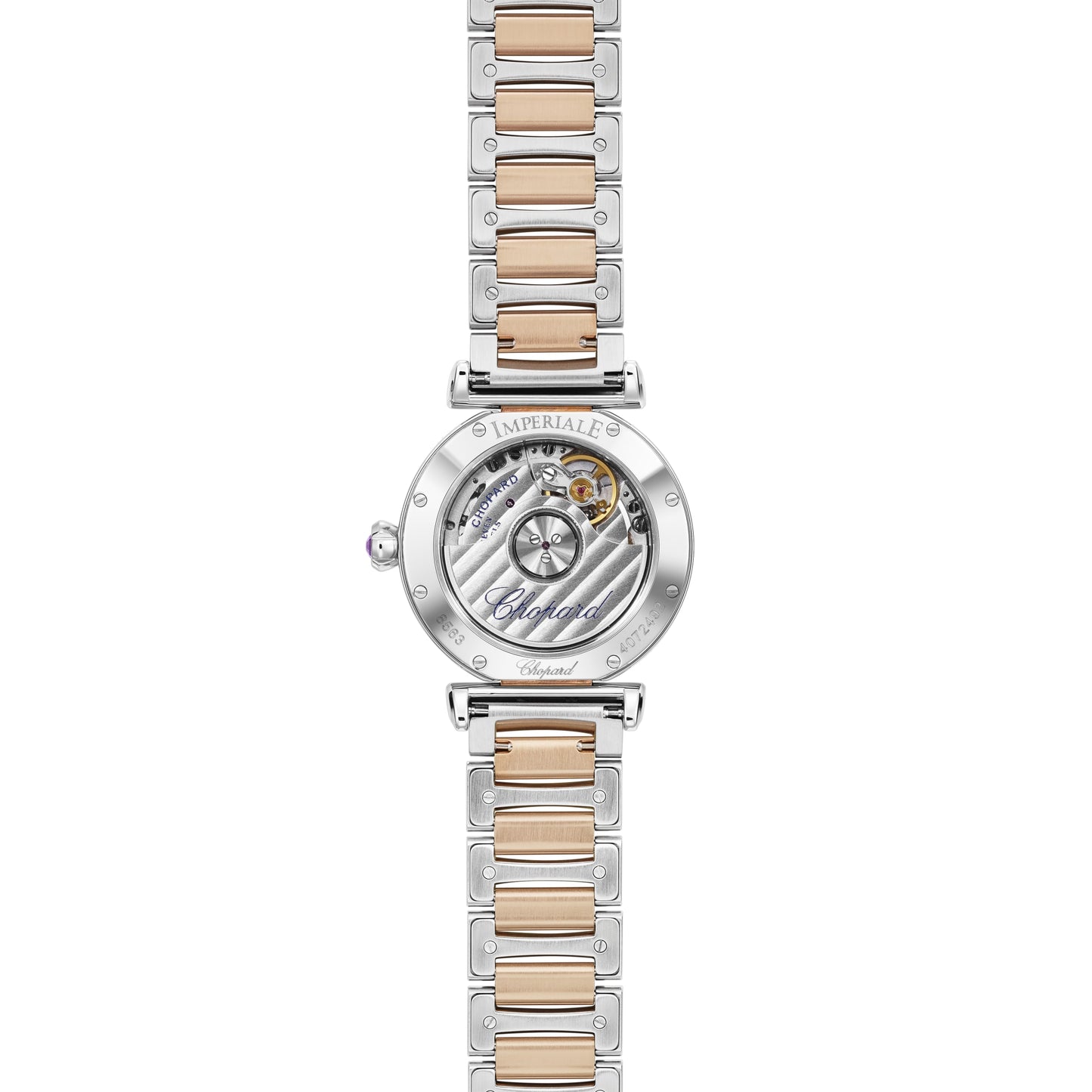 IMPERIALE 29 MM, AUTOMATIC, ETHICAL ROSE GOLD, LUCENT STEEL™ 388563-6014