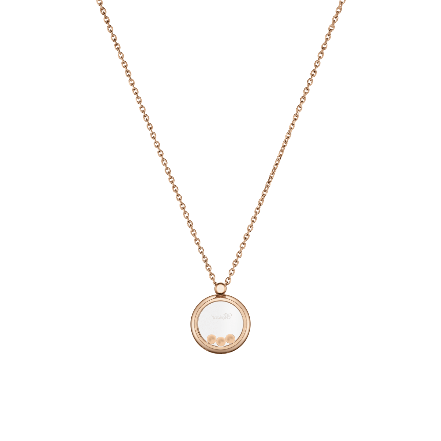 HAPPY DIAMONDS ICONS PENDANT, ETHICAL ROSE GOLD, DIAMONDS 793929-5301