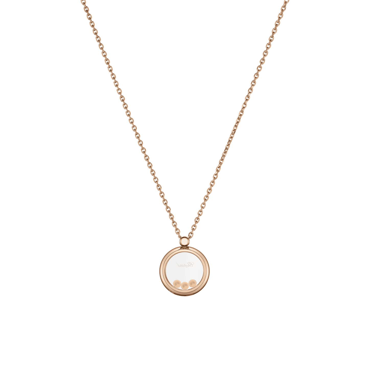 HAPPY DIAMONDS ICONS PENDANT, ETHICAL ROSE GOLD, DIAMONDS 793929-5301