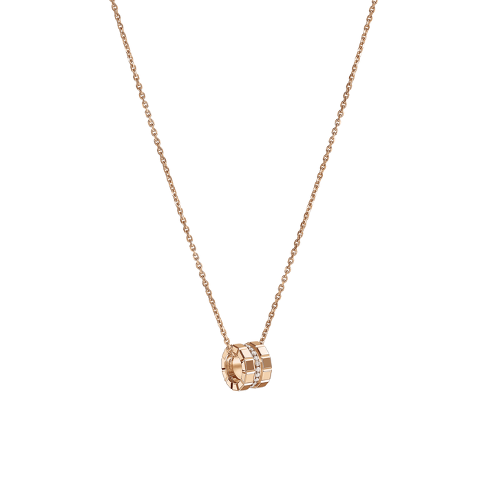 ICE CUBE PENDANT, ETHICAL ROSE GOLD, DIAMONDS 797005-5003
