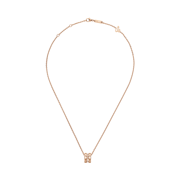 ICE CUBE PENDANT, ETHICAL ROSE GOLD, DIAMONDS 797005-5003