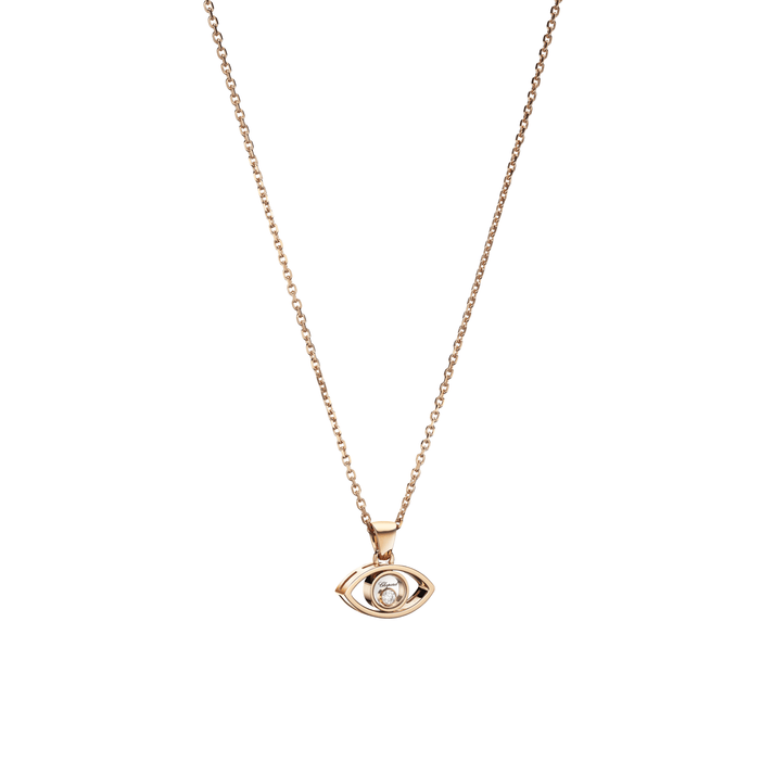 HAPPY DIAMONDS GOOD LUCK CHARMS PENDANT, ETHICAL ROSE GOLD, DIAMOND 797863-5001