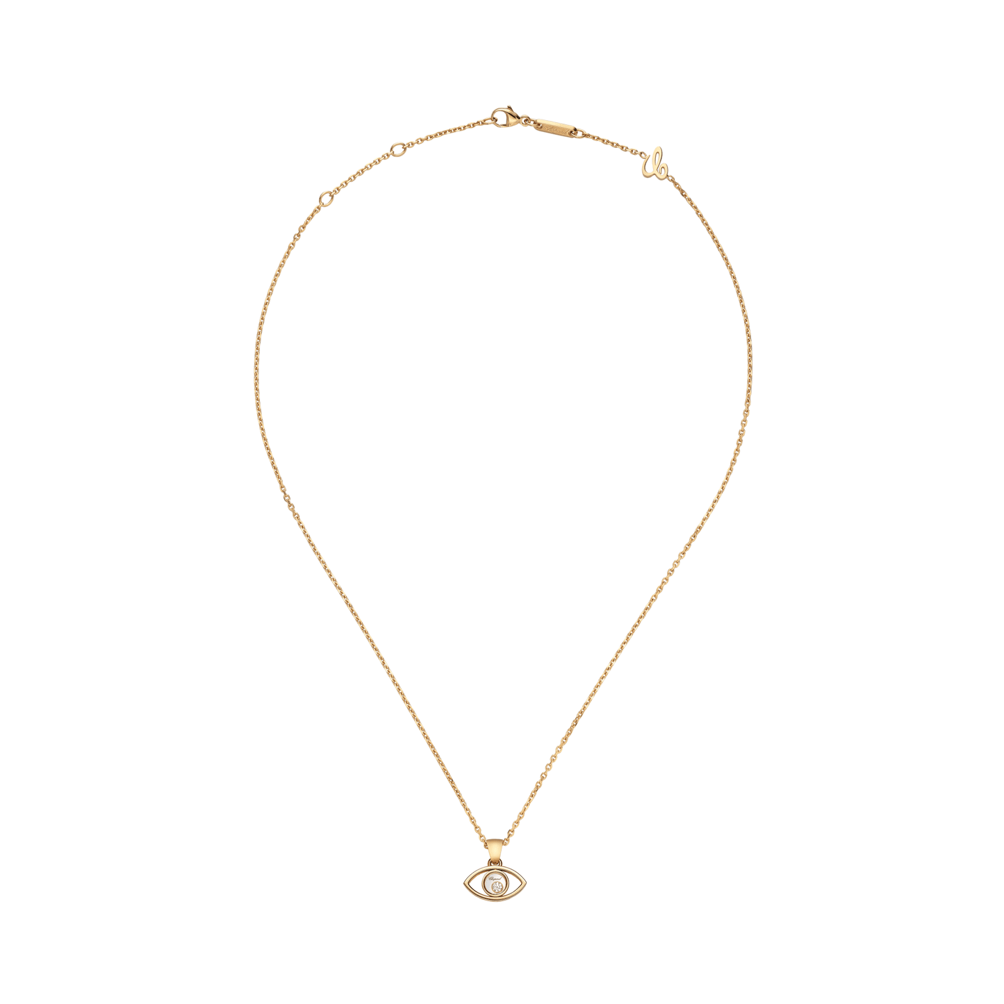 HAPPY DIAMONDS GOOD LUCK CHARMS PENDANT, ETHICAL ROSE GOLD, DIAMOND 797863-5001