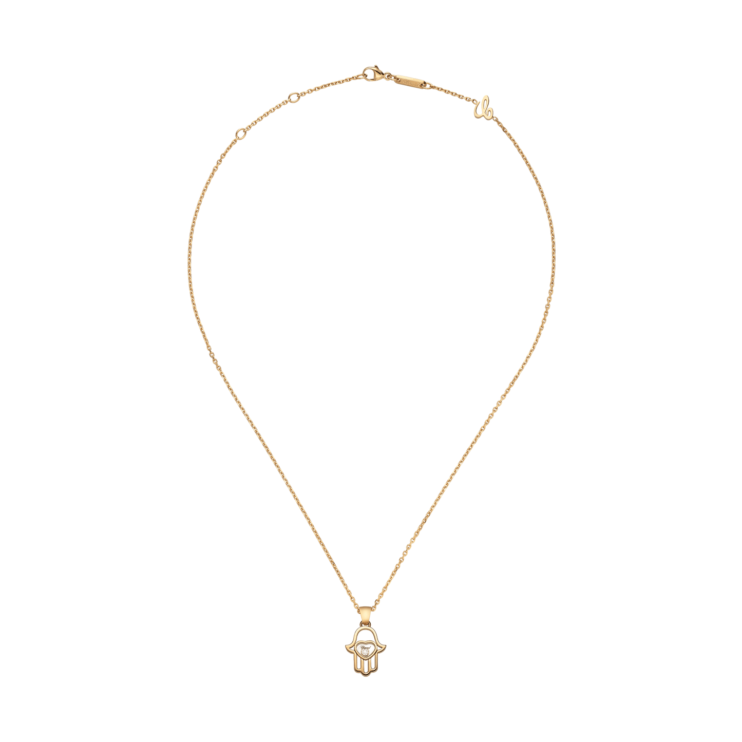 HAPPY DIAMONDS GOOD LUCK CHARMS PENDANT, ETHICAL ROSE GOLD, DIAMOND 797864-5001