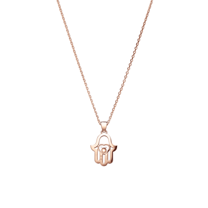 HAPPY DIAMONDS GOOD LUCK CHARMS PENDANT, ETHICAL ROSE GOLD, DIAMOND 797864-5001
