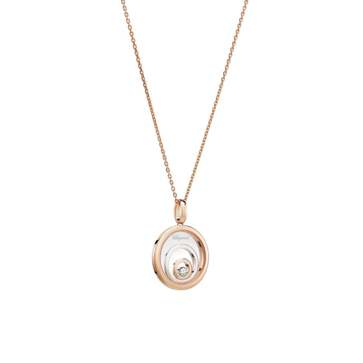 HAPPY SPIRIT PENDANT, ETHICAL ROSE GOLD, ETHICAL WHITE GOLD, DIAMOND 798231-9001
