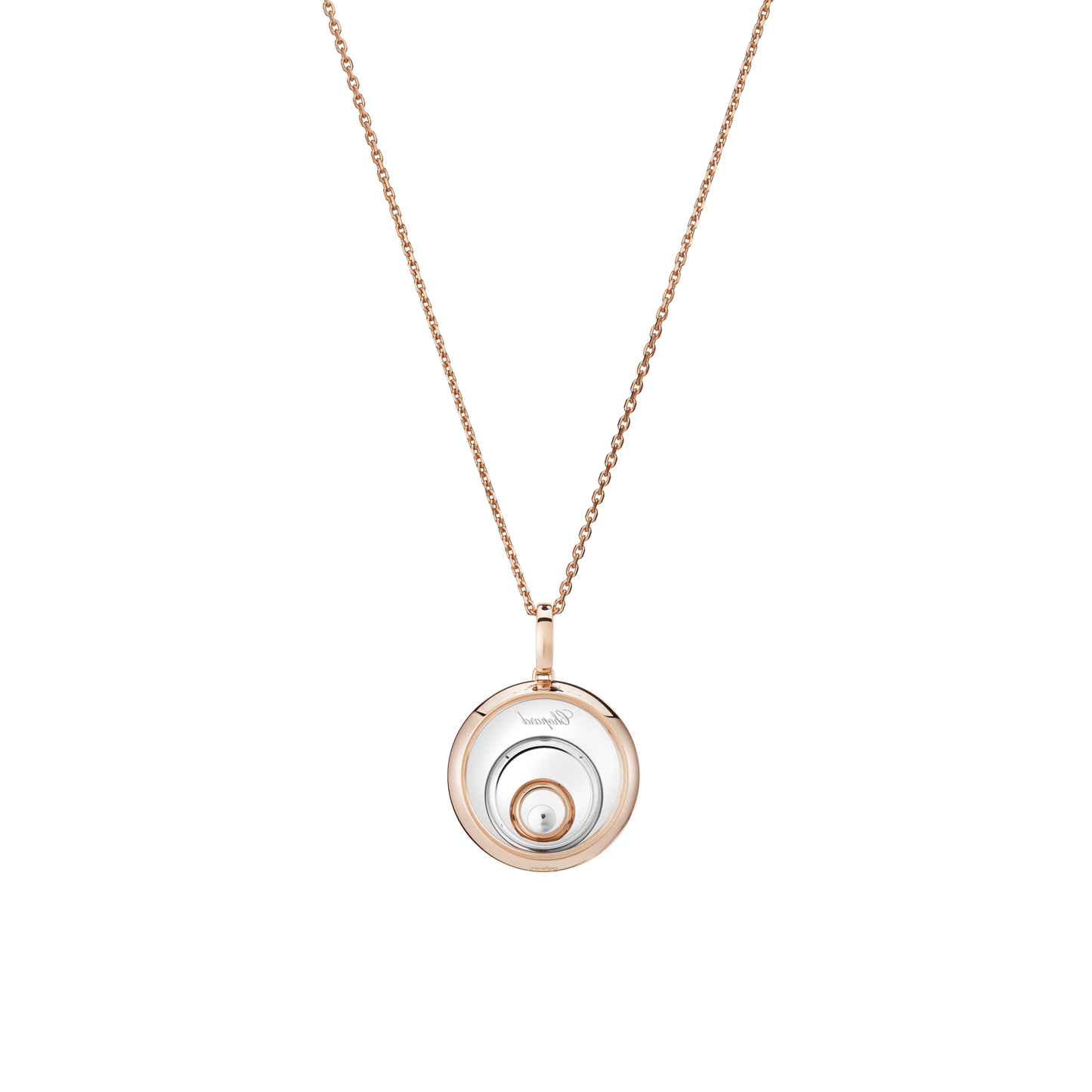 HAPPY SPIRIT PENDANT, ETHICAL ROSE GOLD, ETHICAL WHITE GOLD, DIAMOND 798231-9001