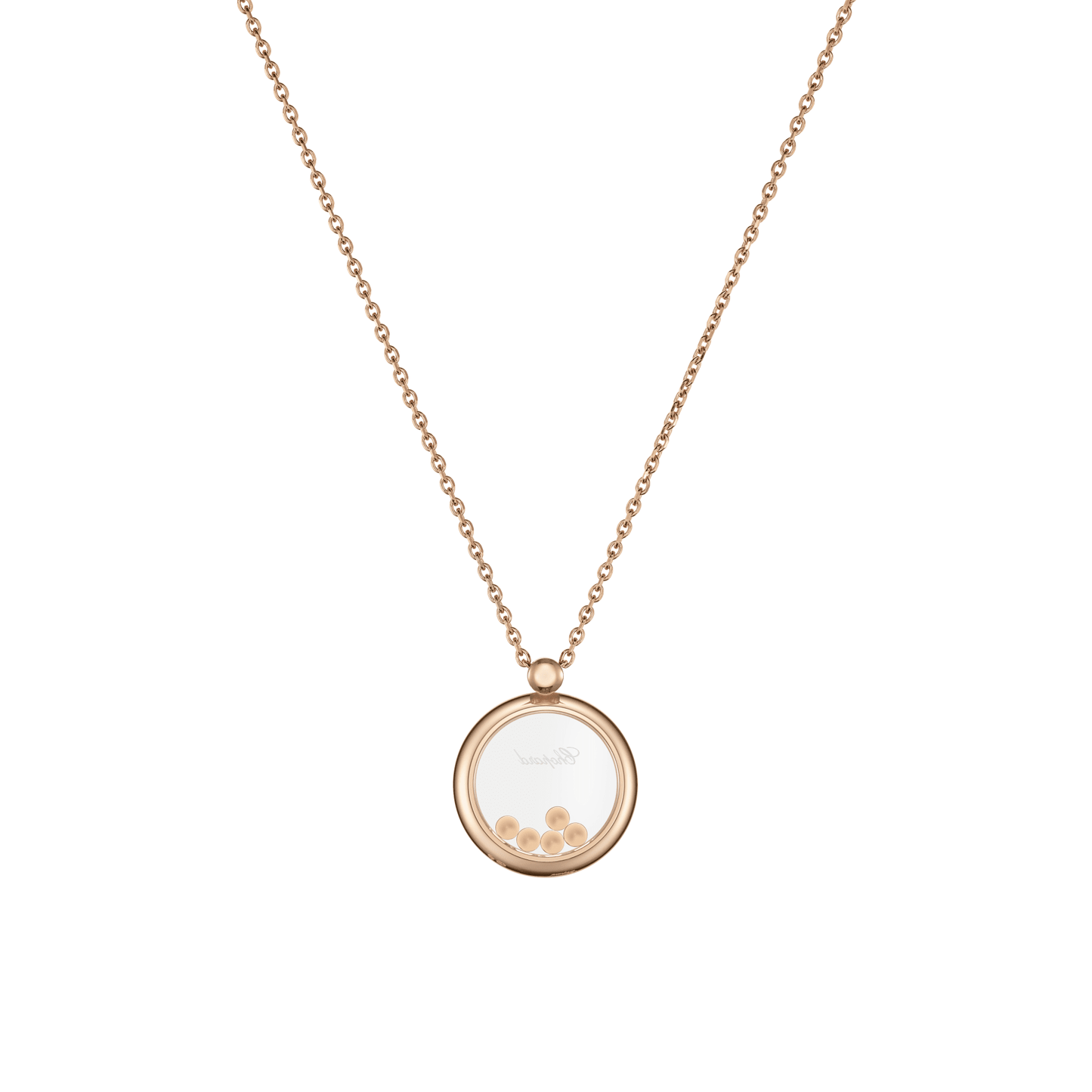 HAPPY DIAMONDS ICONS PENDANT, ETHICAL ROSE GOLD, DIAMONDS 799434-5301