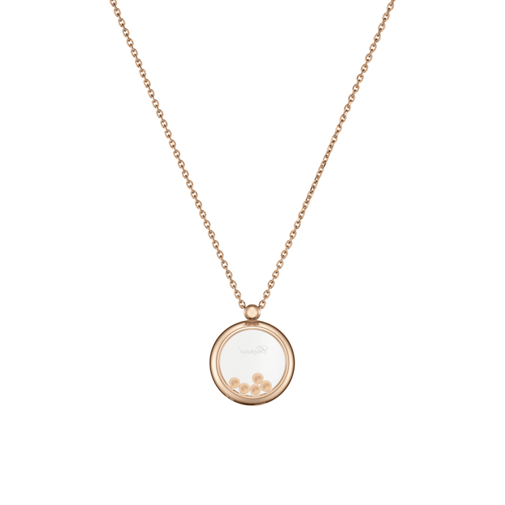 HAPPY DIAMONDS ICONS PENDANT, ETHICAL ROSE GOLD, DIAMONDS 799434-5301
