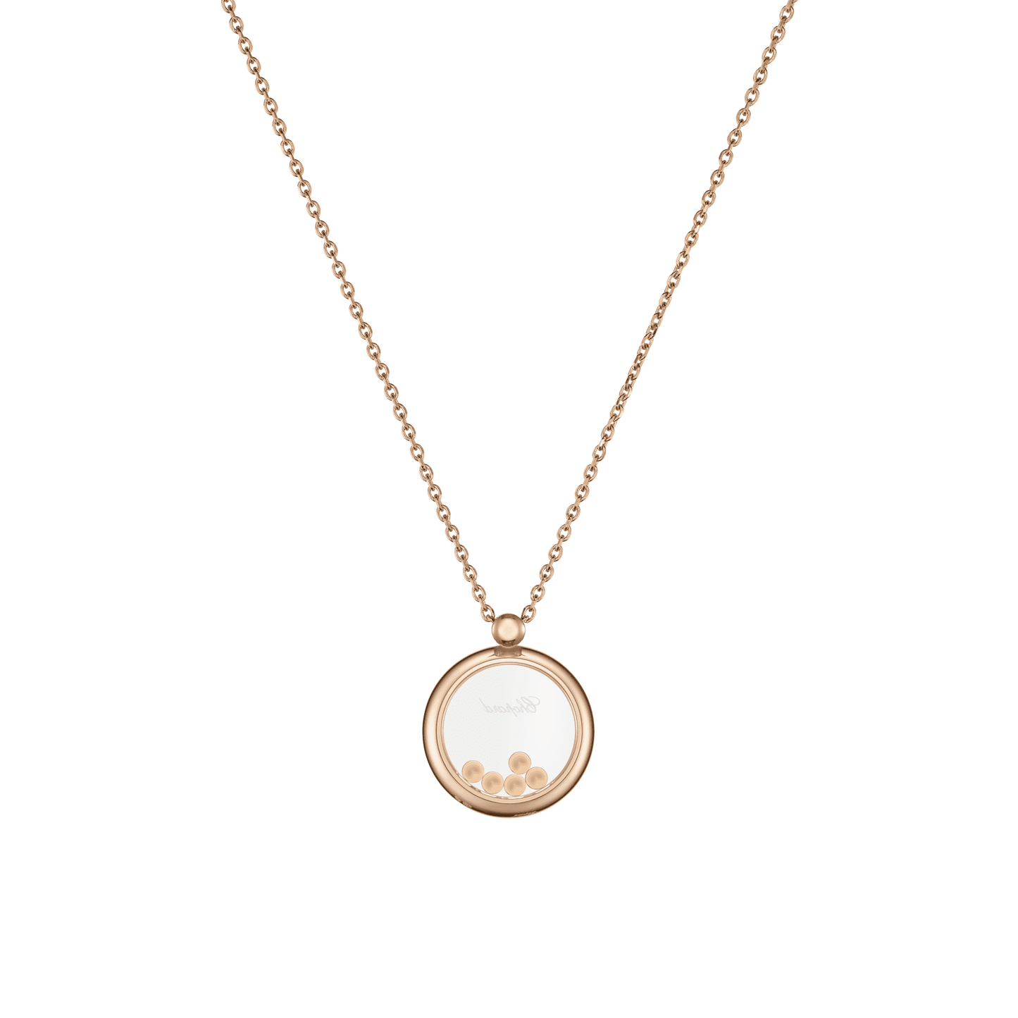 HAPPY DIAMONDS ICONS PENDANT, ETHICAL ROSE GOLD, DIAMONDS 799434-5301