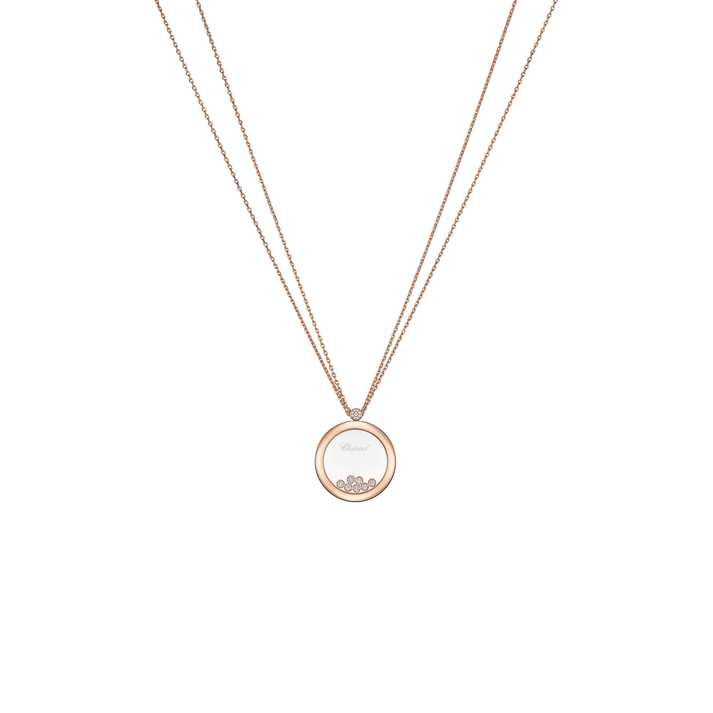 HAPPY DIAMONDS ICONS PENDANT, ETHICAL ROSE GOLD, DIAMONDS 799450-5001