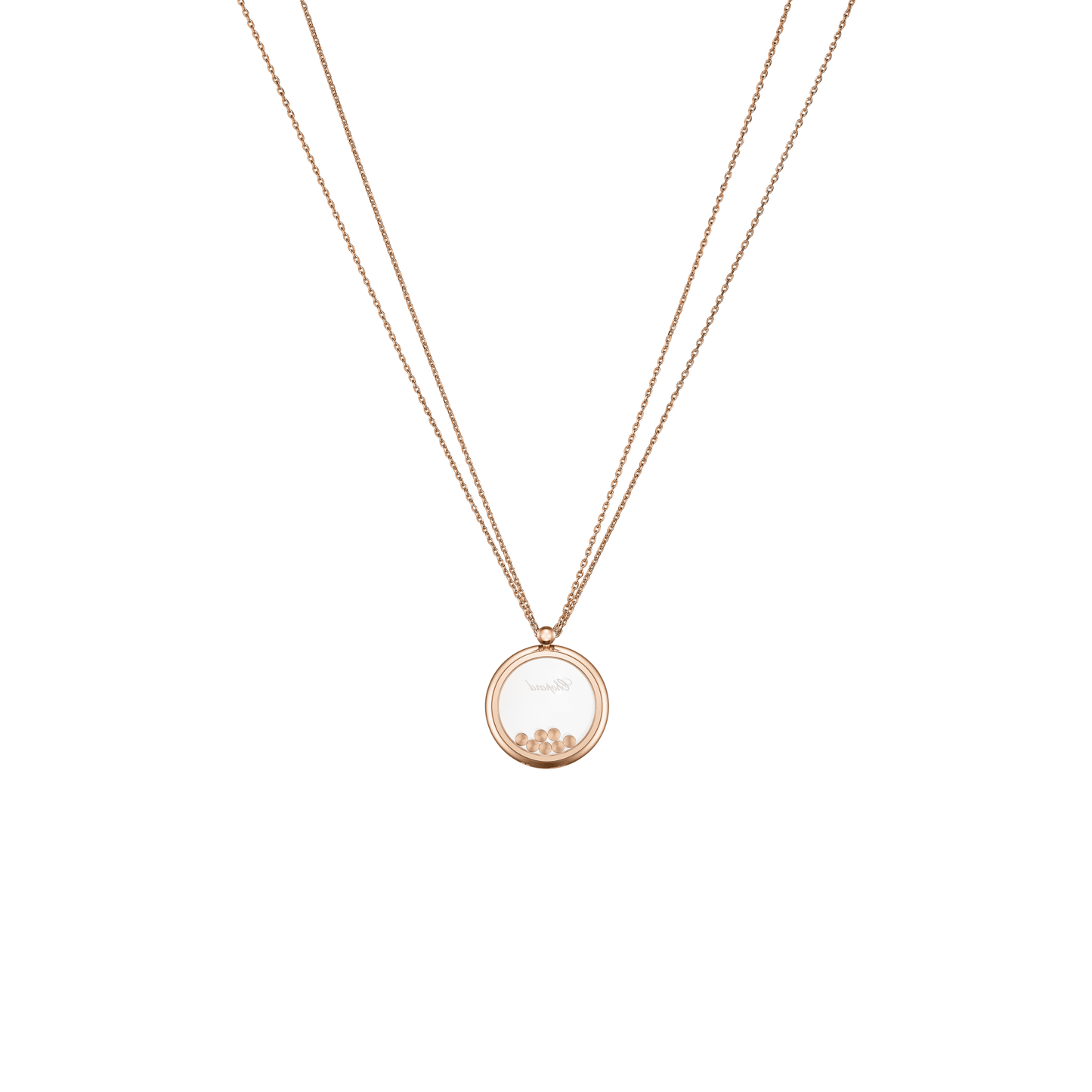 HAPPY DIAMONDS ICONS PENDANT, ETHICAL ROSE GOLD, DIAMONDS 799450-5001