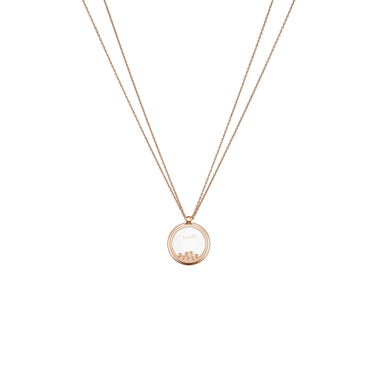 HAPPY DIAMONDS ICONS PENDANT, ETHICAL ROSE GOLD, DIAMONDS 799450-5001