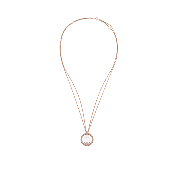 HAPPY DIAMONDS ICONS PENDANT, ETHICAL ROSE GOLD, DIAMONDS 799450-5301