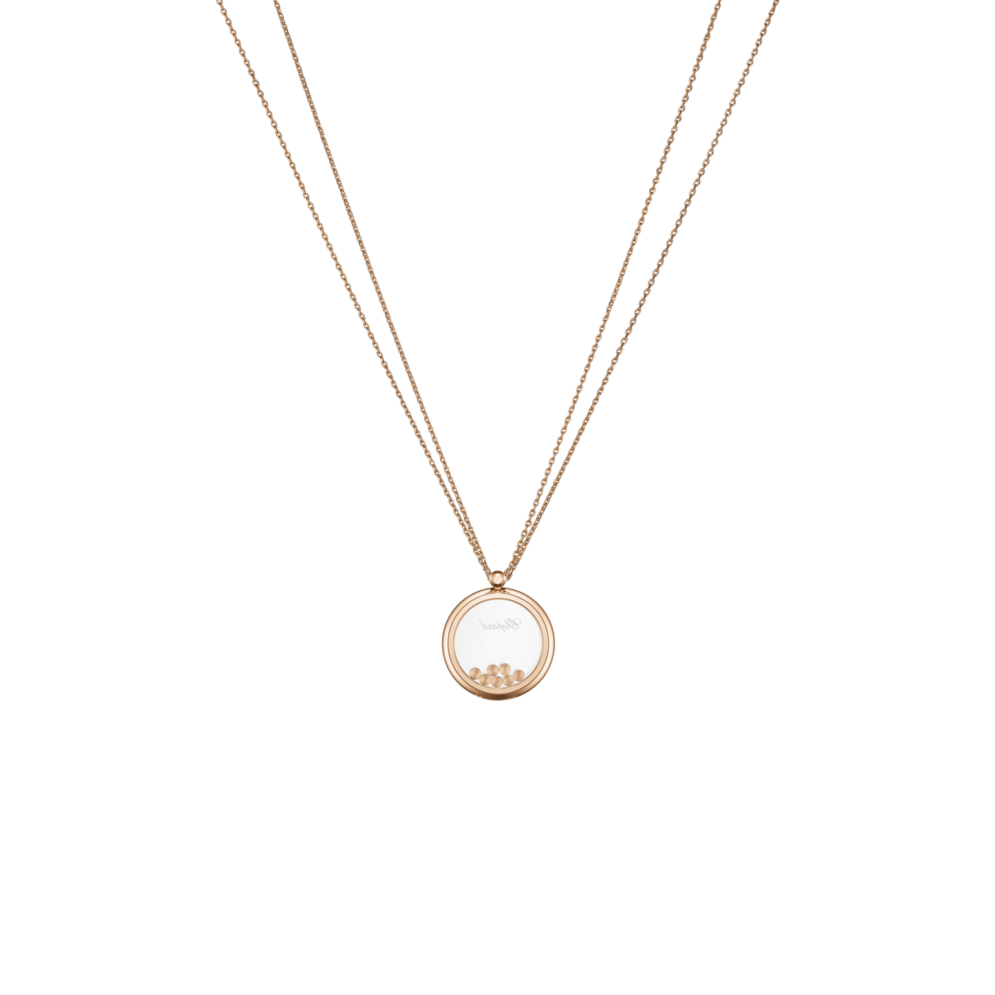 HAPPY DIAMONDS ICONS PENDANT, ETHICAL ROSE GOLD, DIAMONDS 799450-5301