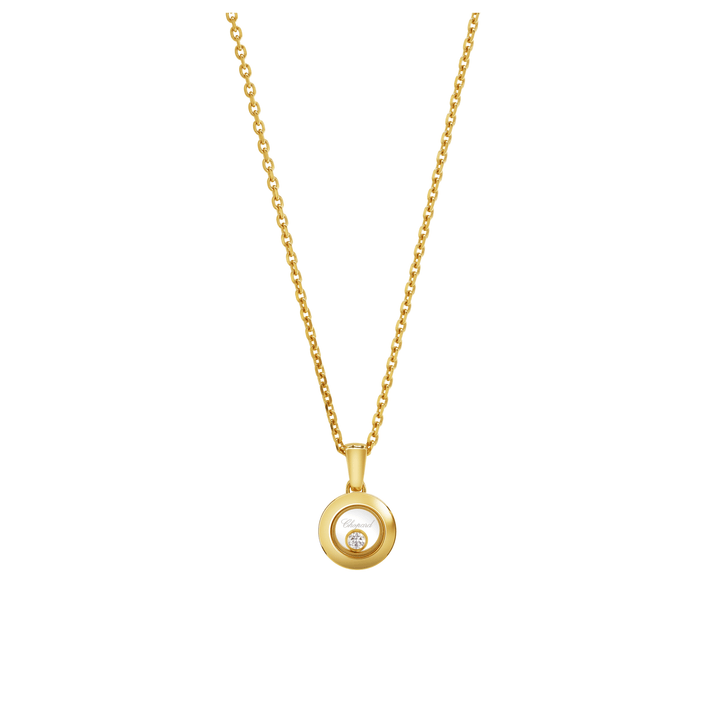 HAPPY DIAMONDS ICONS PENDANT, ETHICAL YELLOW GOLD, DIAMOND 79A017-0001