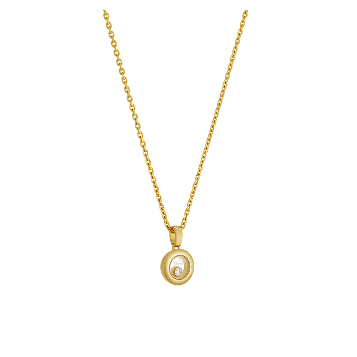 HAPPY DIAMONDS ICONS PENDANT, ETHICAL YELLOW GOLD, DIAMOND 79A017-0001
