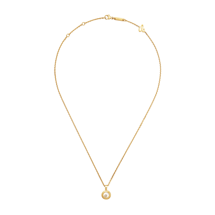 HAPPY DIAMONDS ICONS PENDANT, ETHICAL YELLOW GOLD, DIAMOND 79A017-0001