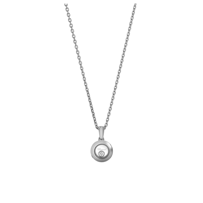 HAPPY DIAMONDS ICONS PENDANT, ETHICAL WHITE GOLD, DIAMOND 79A017-1001