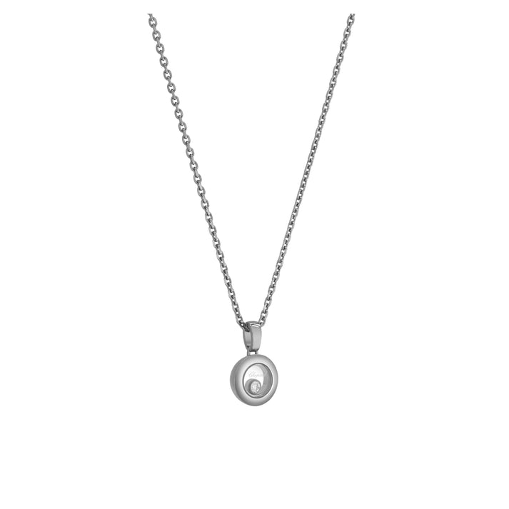 HAPPY DIAMONDS ICONS PENDANT, ETHICAL WHITE GOLD, DIAMOND 79A017-1001