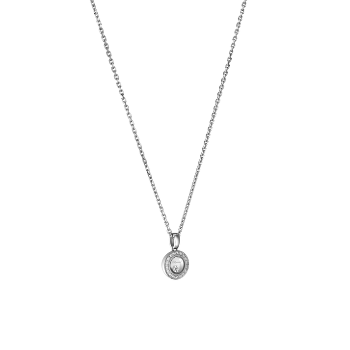 HAPPY DIAMONDS ICONS PENDANT, ETHICAL WHITE GOLD, DIAMONDS 79A017-1201