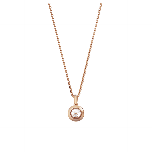 HAPPY DIAMONDS ICONS PENDANT, ETHICAL ROSE GOLD, DIAMOND 79A017-5001