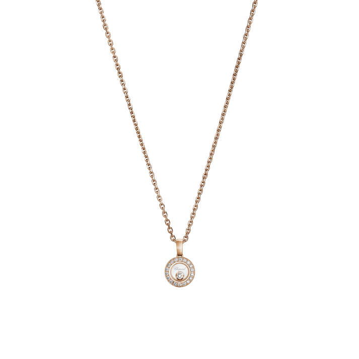 HAPPY DIAMONDS ICONS PENDANT, ETHICAL ROSE GOLD, DIAMONDS 79A017-5201